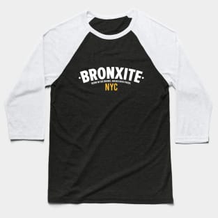 Bronxites United - Stylish Typography Tee Baseball T-Shirt